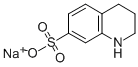 7-QUINOLINESULFONIC ACID, 1,2,3,4-TETRAHYDRO-, MONOSODIUM SALT Struktur