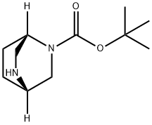 (1S,4S)-2-BOC-2,5-DIAZABICYCLO(2.2.2)OCTANE Struktur