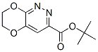 [1,4]Dioxino[2,3-c]pyridazine-3-carboxylic  acid,  6,7-dihydro-,  1,1-dimethylethyl  ester Struktur