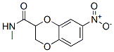 1,4-Benzodioxin-2-carboxamide,  2,3-dihydro-N-methyl-7-nitro- Struktur