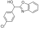 BENZOOXAZOL-2-YL-(4-CHLORO-PHENYL)-METHANOL Struktur