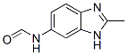 Formamide,  N-(2-methyl-1H-benzimidazol-6-yl)- Struktur