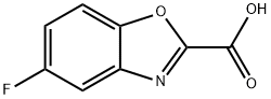 5-FLUORO-1,3-BENZOXAZOLE-2-CARBOXYLIC ACID Struktur