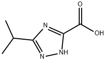 5-Isopropyl-4H-[1,2,4]triazole-3-carboxylic acid Struktur