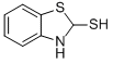 2-BENZOTHIAZOLINETHIOL Struktur