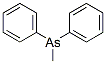 methyldiphenylarsine Struktur