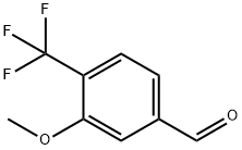 3-Methoxy-4-(trifluoromethyl)benzaldehyde Struktur