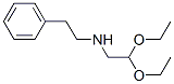 N-(2-PHENYLETHYL)AMINO ACETALDEHYDE DIETHYL ACETAL Struktur