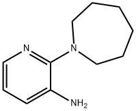 2-(1-Azepanyl)-3-pyridinamine Struktur