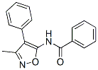 Benzamide,  N-(3-methyl-4-phenyl-5-isoxazolyl)- Struktur