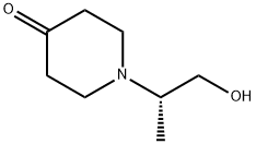 (S)-1-(1-HYDROXYPROPAN-2-YL)PIPERIDIN-4-ONE Struktur