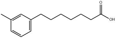 7-(M-tolyl)heptanoic acid Struktur