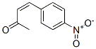 (Z)-4-(4-nitrophenyl)-3-buten-2-one Struktur