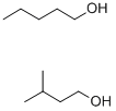 PENTANOL-1 AND 3-METHYLBUTANOL-1 Struktur