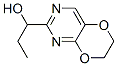 [1,4]Dioxino[2,3-d]pyrimidine-2-methanol,  -alpha--ethyl-6,7-dihydro- Struktur