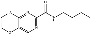 [1,4]Dioxino[2,3-d]pyrimidine-2-carboxamide,  N-butyl-6,7-dihydro- Struktur