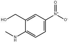 [2-(Methylamino)-5-nitrophenyl]methanol Struktur