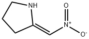 Pyrrolidine, 2-(nitromethylene)-, (2Z)- (9CI) Struktur