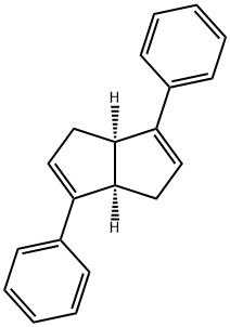 (3aR,6aR)-1,3a,4,6a-tetrahydro-3,6-diphenylpentalene Struktur