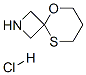 5-Oxa-9-thia-2-aza-spiro[3.5]nonane, hydrochloride Struktur