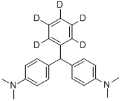 BIS-(4-DIMETHYLAMINOPHENYL)PHENYL-D5-METHANE