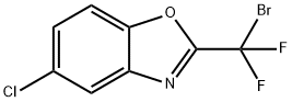 2-(BroModifluoroMethyl)-5-chlorobenzo[d]oxazole Struktur