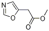 Oxazol-5-yl-acetic acid methyl ester Struktur