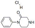 1-PHENYLPIPERAZIN-2-ONE HYDROCHLORIDE Struktur