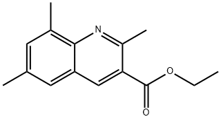 2,6,8-TRIMETHYLQUINOLINE-3-CARBOXYLIC ACID ETHYL ESTER price.