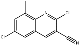 2,6-DICHLORO-8-METHYLQUINOLINE-3-CARBONITRILE price.