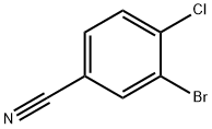 3-BROMO-4-CHLOROBENZONITRILE Structure