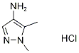 1,5-dimethyl-1H-pyrazol-4-amine hydrochloride Struktur