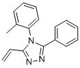 3-PHENYL-4-O-TOLYL-5-VINYL-4H-1,2,4-TRIAZOLE Struktur