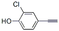 Phenol,  2-chloro-4-ethynyl- Struktur