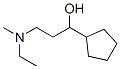 Cyclopentanemethanol, -alpha--[2-(ethylmethylamino)ethyl]- (9CI) Struktur