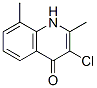 4(1H)-Quinolinone,  3-chloro-2,8-dimethyl- Struktur