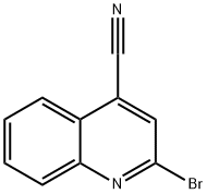 2-BROMO-4-CYANOQUINOLINE Struktur