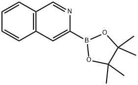 3-(4,4,5,5-tetraMethyl-1,3,2-dioxaborolan-2-yl)isoquinoline Struktur