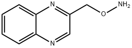 Hydroxylamine,  O-(2-quinoxalinylmethyl)- Struktur