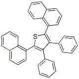 2,5-DI-NAPHTHALEN-1-YL-3,4-DIPHENYL-THIOPHENE Struktur