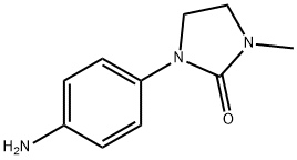 1-(4-AMINOPHENYL)-3-METHYLIMIDAZOLIDIN-2-ONE Struktur