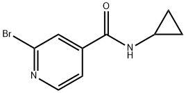 N-cyclopropyl 2-bromo-4-pyridinecarboxamide price.