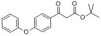 BETA-OXO-4-PHENOXY-BENZENEPROPANOIC ACID 1,1-DIMETHYLETHYL ESTER Struktur