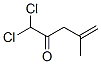 4-Penten-2-one,  1,1-dichloro-4-methyl- Struktur