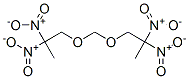 1-(2,2-dinitropropoxymethoxy)-2,2-dinitro-propane Struktur