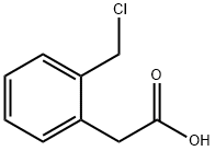 2-(CHLOROMETHYL)PHENYLACETIC ACID Struktur