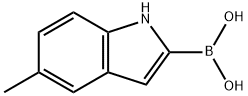 5-METHYL-1H-INDOLE-2-BORONIC ACID Struktur