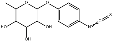 alpha-L-fucopyranosylphenyl isothiocyanate Struktur