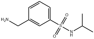 3-(AMINOMETHYL)-N-ISOPROPYLBENZENESULFONAMIDE Struktur