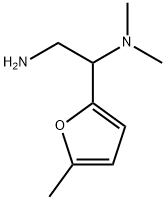 N-[2-amino-1-(5-methyl-2-furyl)ethyl]-N,N-dimethylamine Struktur